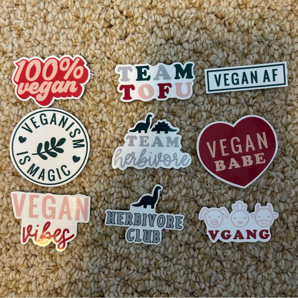 ✨FREE WITH PURCHASE✨ Vegan Sticker Pack